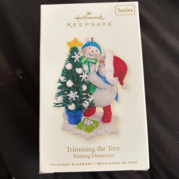 Hallmark Trimming The Tree Ornament - Picture 1 of 5